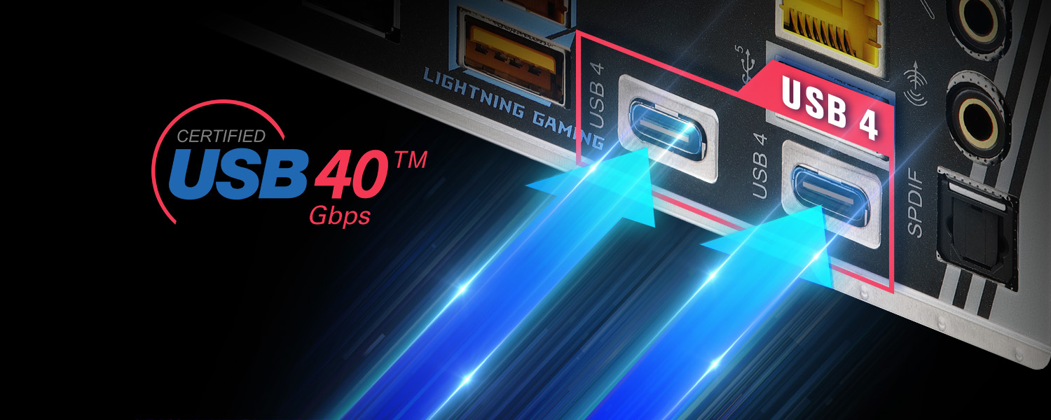 Enhanced USB4 Type-C